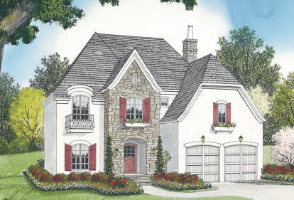 House Plan House Plan #12512 Front Elevation