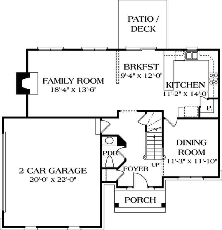 House Plan House Plan #12515 Drawing 1