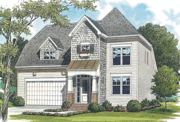House Plan House Plan #12519 Front Elevation
