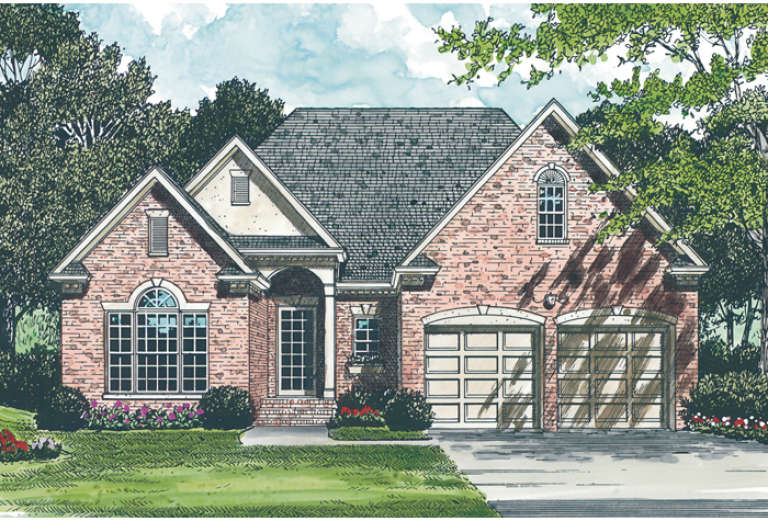 Traditional House Plan #3323-00052 Elevation Photo