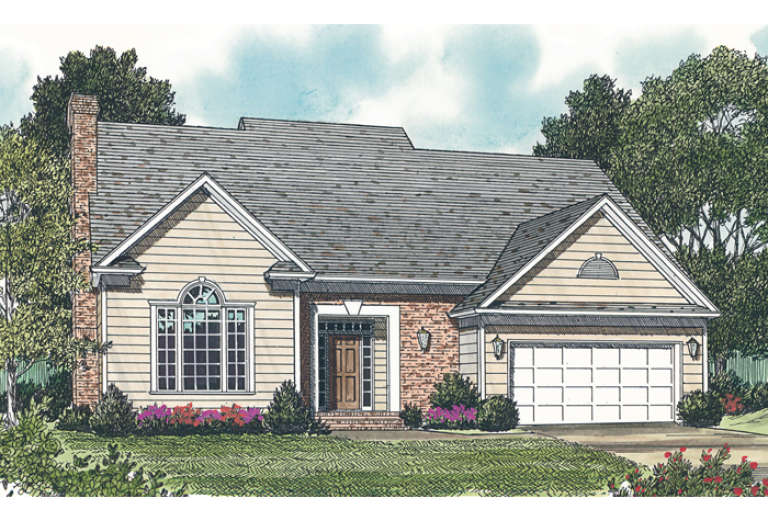 Traditional House Plan #3323-00059 Elevation Photo