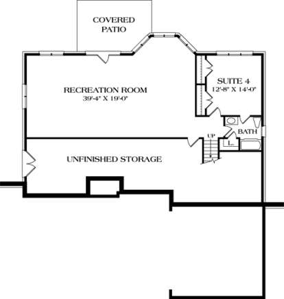 Floorplan 1 for House Plan #3323-00062
