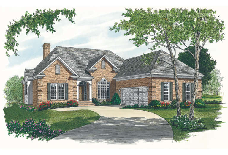 Traditional House Plan #3323-00063 Elevation Photo