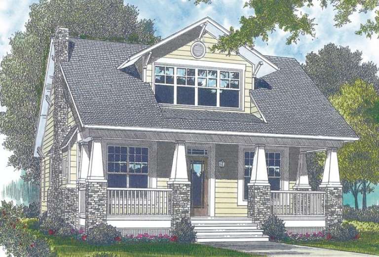 Craftsman House Plan #3323-00065 Elevation Photo