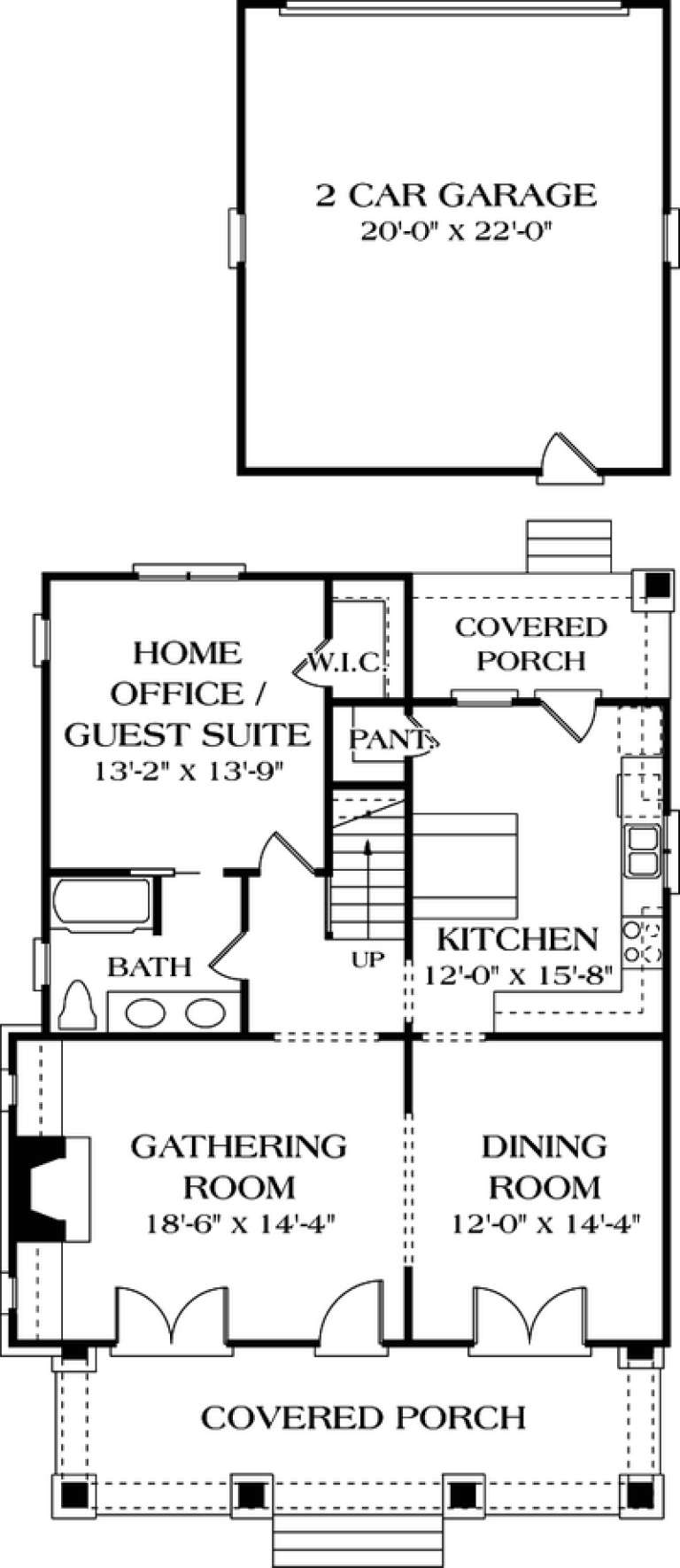 House Plan House Plan #12535 Drawing 1