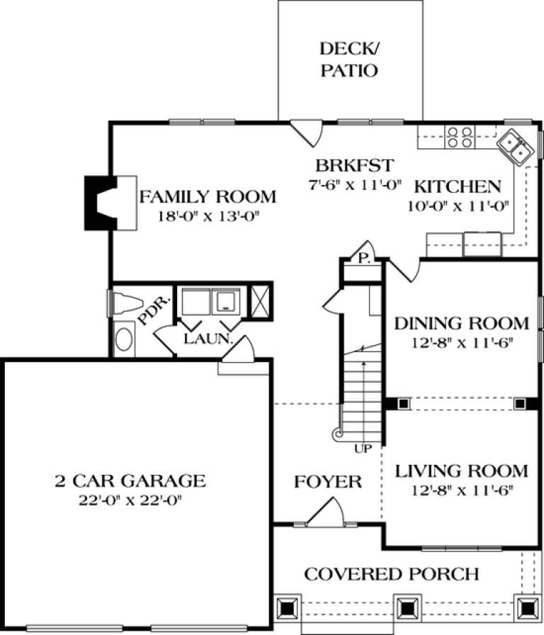 House Plan House Plan #12536 Drawing 1