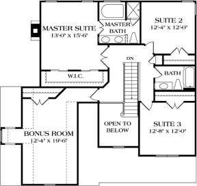 Floorplan 2 for House Plan #3323-00067