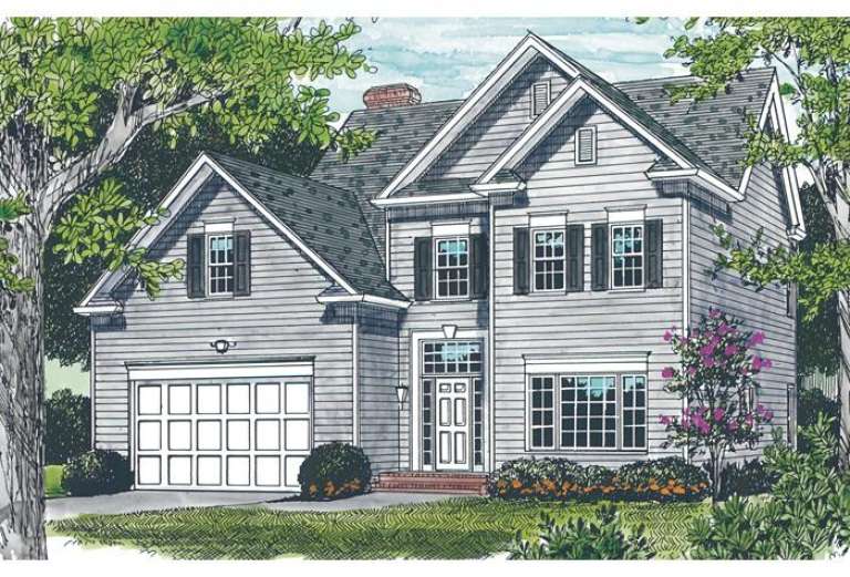 House Plan House Plan #12537 Front Elevation