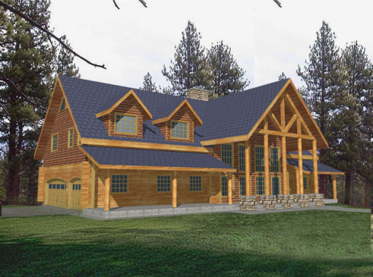 House Plan House Plan #1254 Front Elevation
