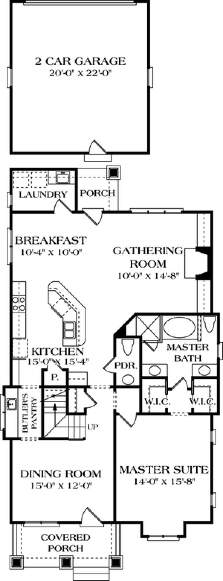 House Plan House Plan #12546 Drawing 1