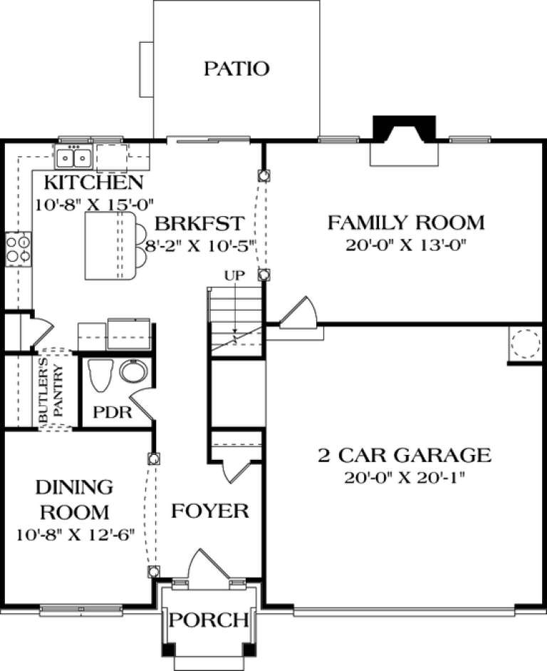 House Plan House Plan #12547 Drawing 1