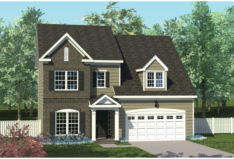 House Plan House Plan #12548 Front Elevation