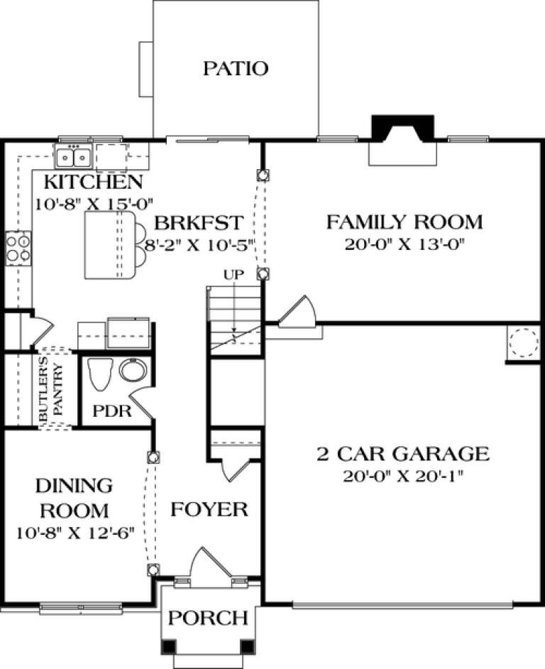House Plan House Plan #12548 Drawing 1