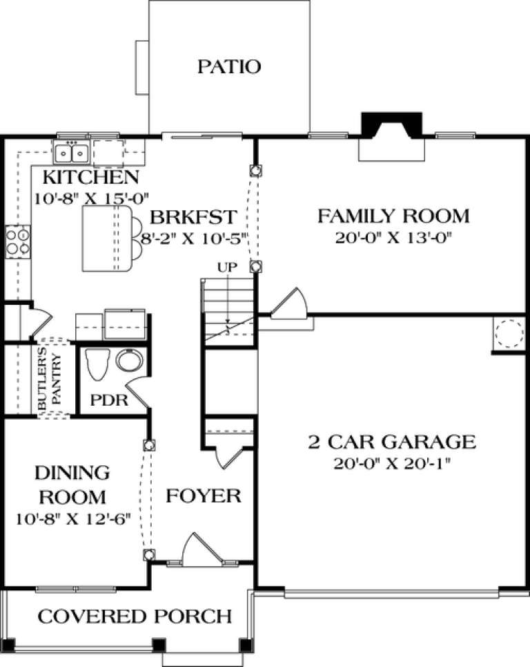 House Plan House Plan #12549 Drawing 1
