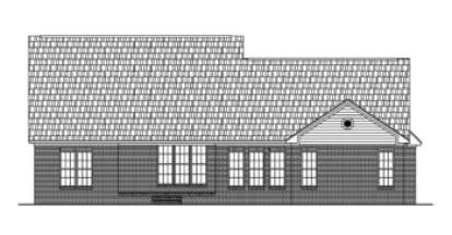 Southern House Plan #041-00019 Elevation Photo