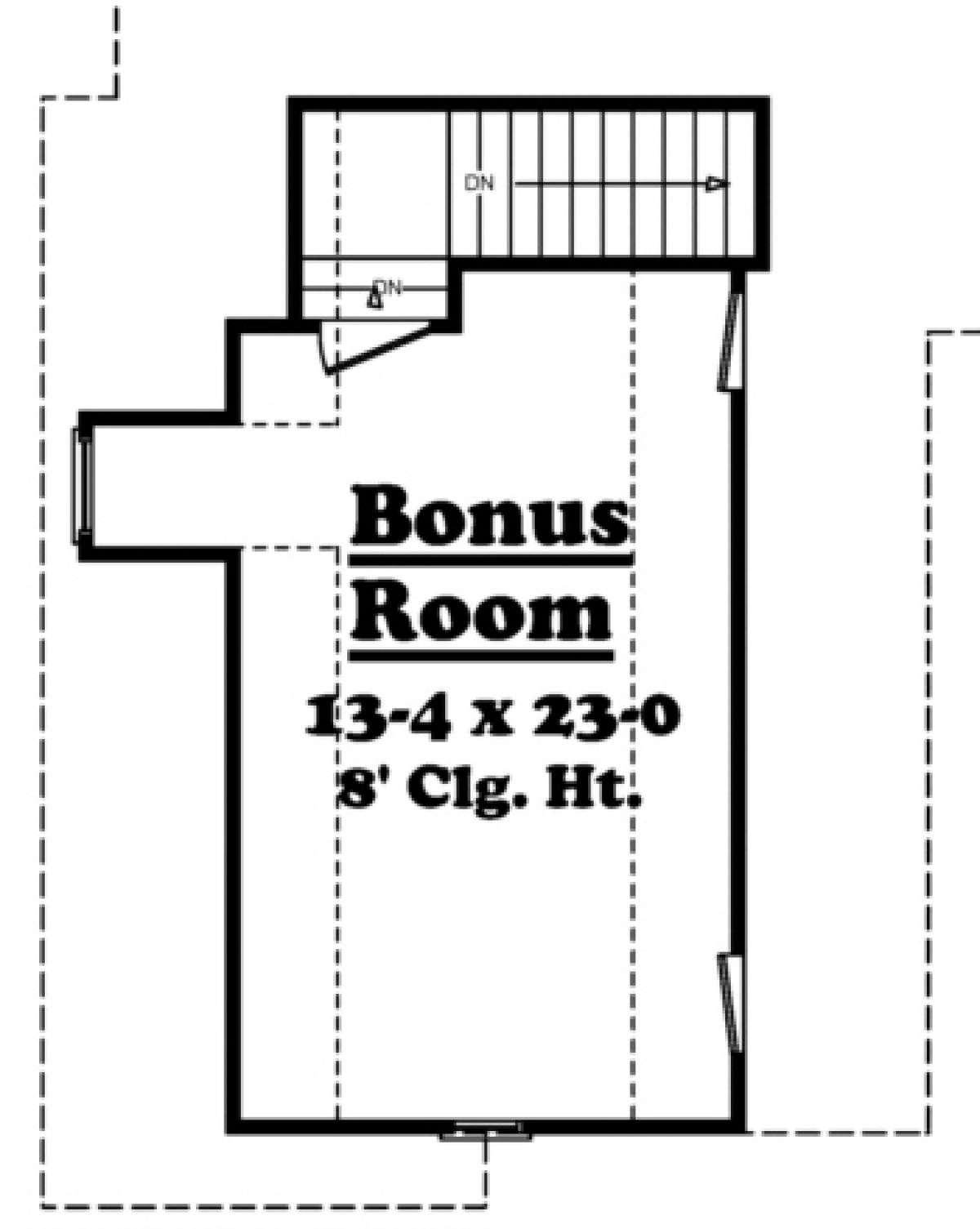 Second Floor for House Plan #041-00019