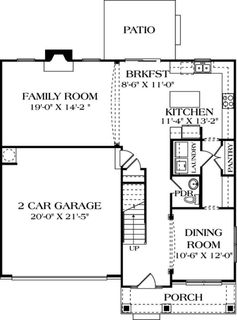 House Plan House Plan #12551 Drawing 1