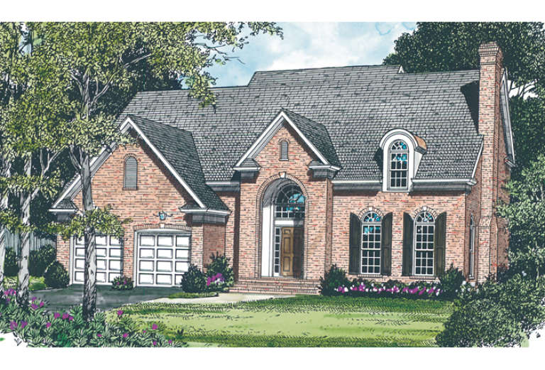 House Plan House Plan #12553 Front Elevation