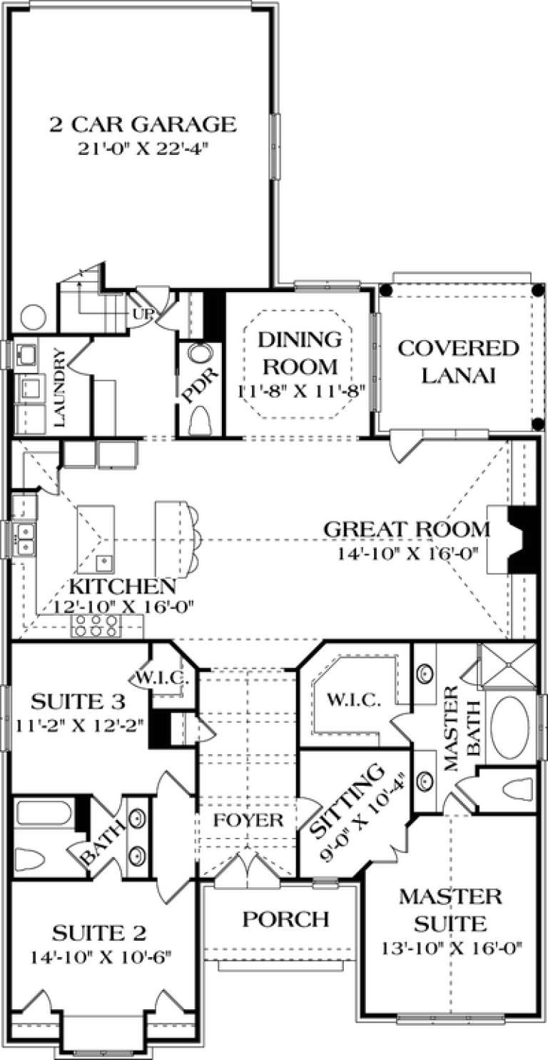 House Plan House Plan #12561 Drawing 1