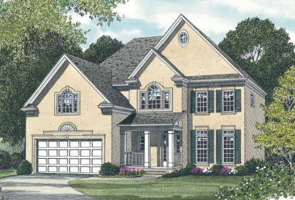 Traditional House Plan #3323-00094 Elevation Photo