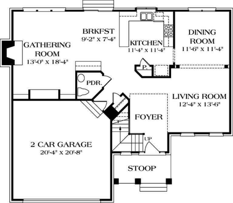 House Plan House Plan #12563 Drawing 1