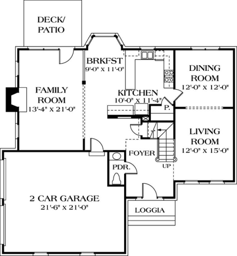 House Plan House Plan #12569 Drawing 1