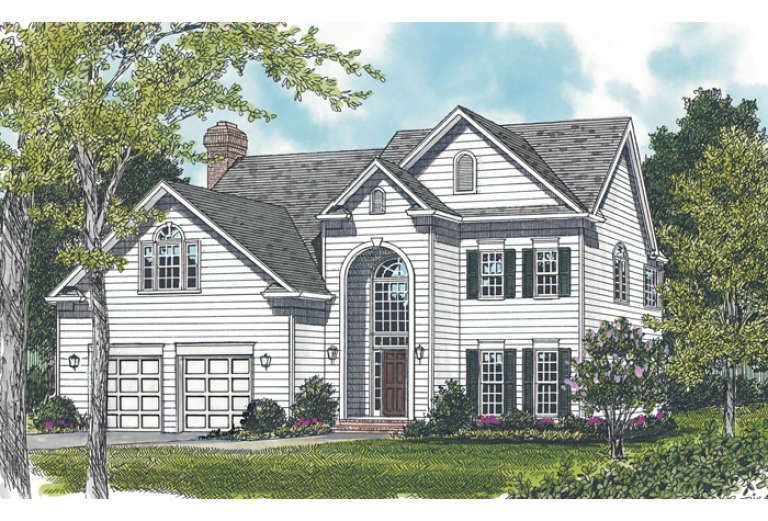 House Plan House Plan #12570 Front Rendering