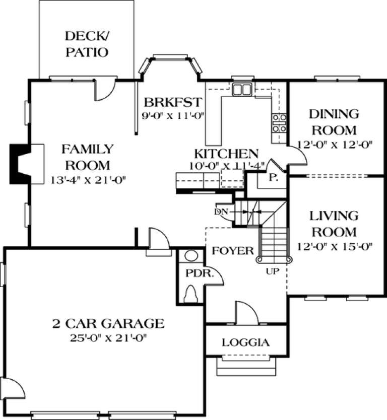 House Plan House Plan #12570 Drawing 1