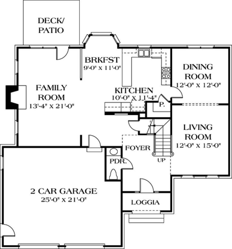 House Plan House Plan #12571 Drawing 1