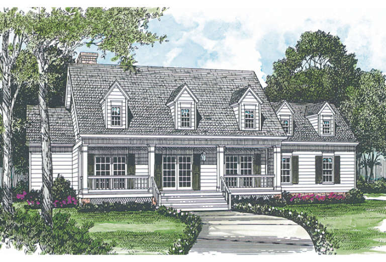 House Plan House Plan #12576 Front Rendering