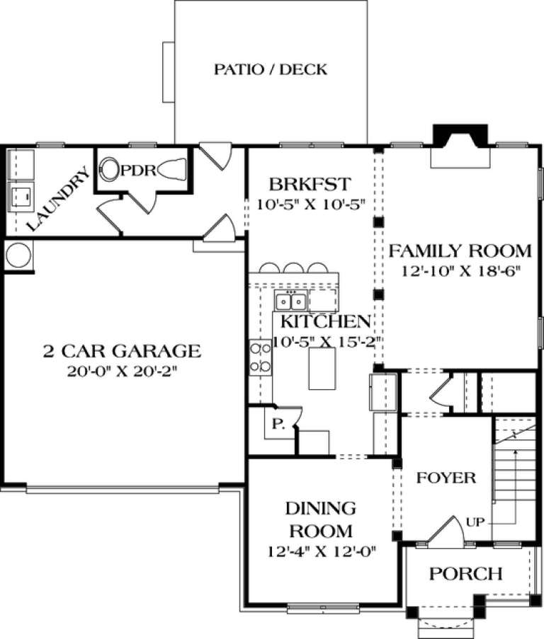House Plan House Plan #12577 Drawing 1