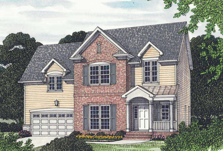House Plan House Plan #12578 Front Elevation
