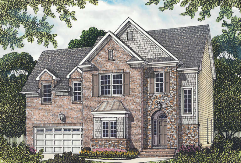 House Plan House Plan #12579 Front Elevation