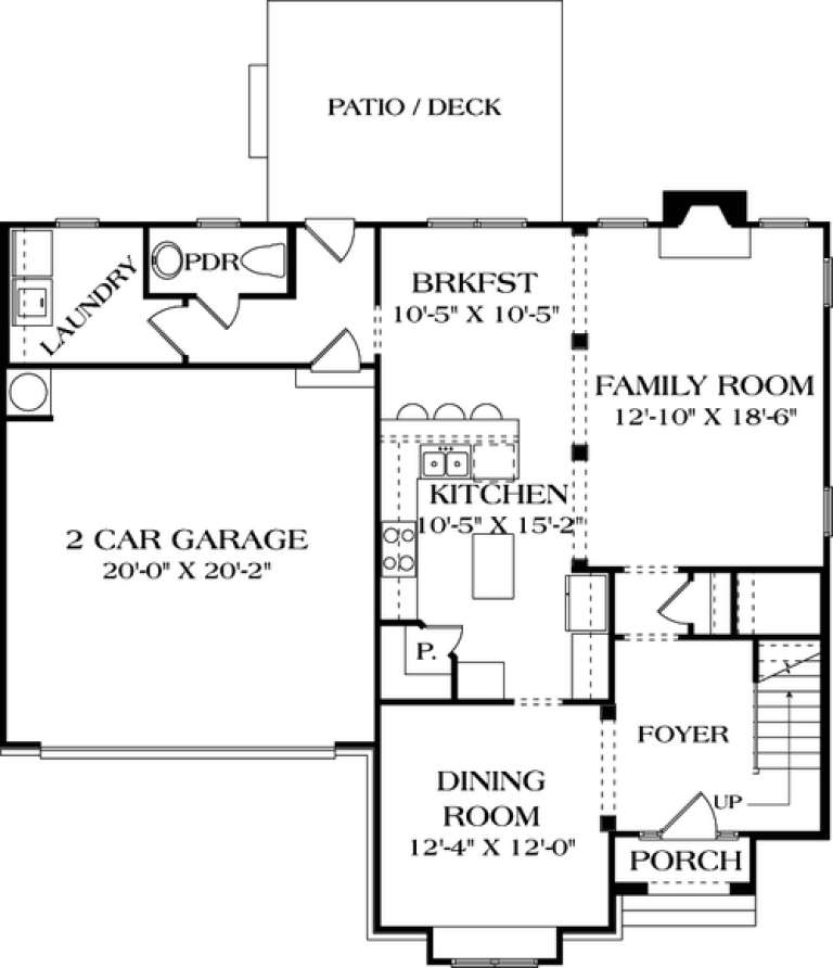 House Plan House Plan #12579 Drawing 1