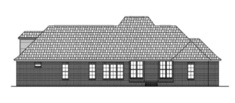 French Country House Plan #041-00021 Elevation Photo
