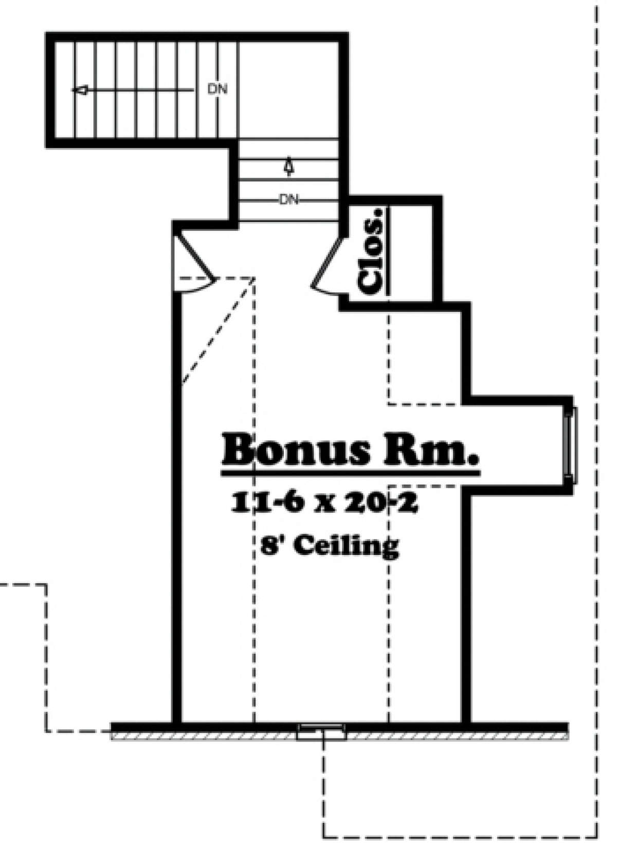 Second Floor for House Plan #041-00021