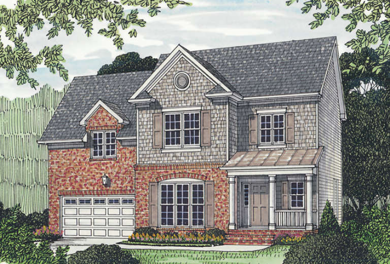 House Plan House Plan #12580 Front Elevation