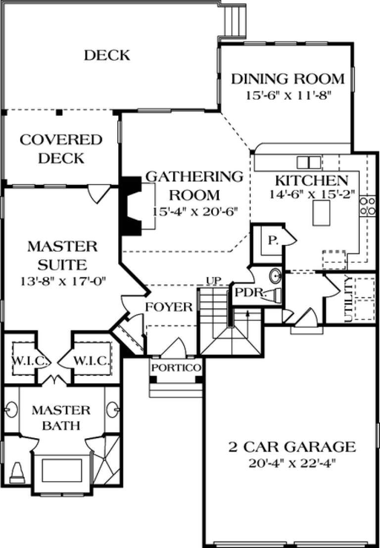 House Plan House Plan #12587 Drawing 1