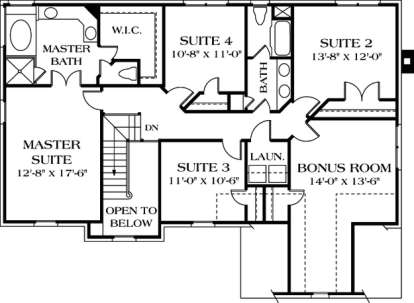 Floorplan 2 for House Plan #3323-00119