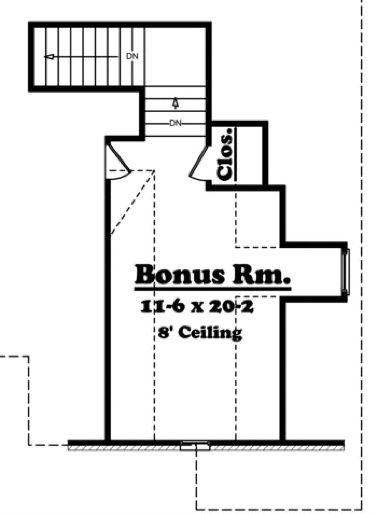 Second Floor for House Plan #041-00022