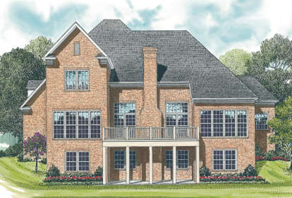 Traditional House Plan #3323-00125 Elevation Photo