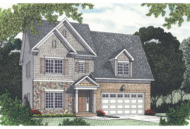 House Plan House Plan #12596 Front Elevation