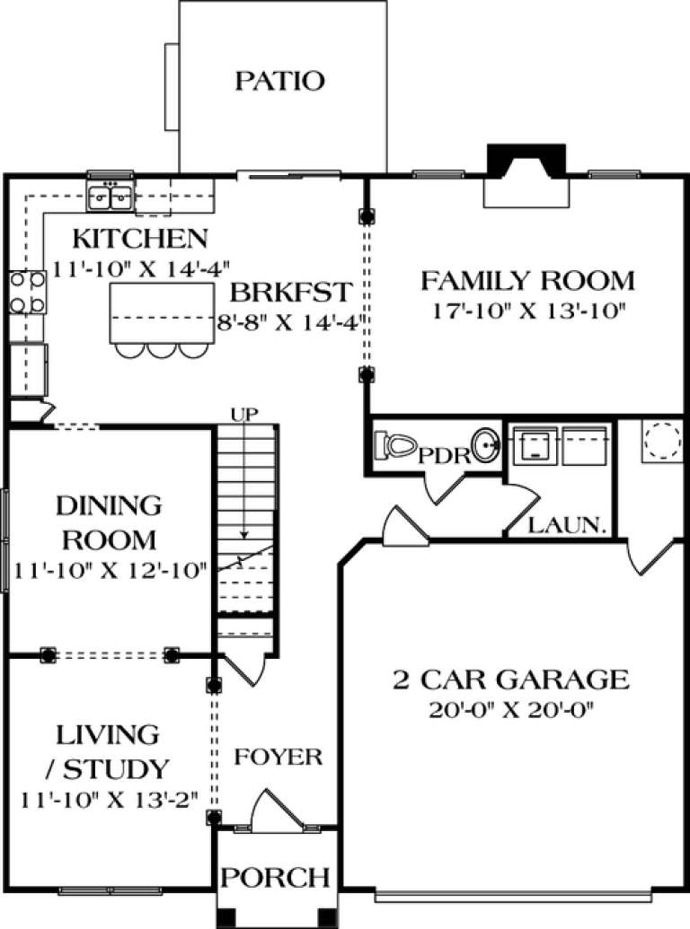 House Plan House Plan #12596 Drawing 1