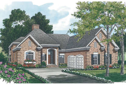 Traditional House Plan #3323-00131 Elevation Photo