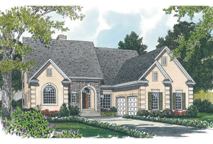 Traditional House Plan #3323-00132 Elevation Photo