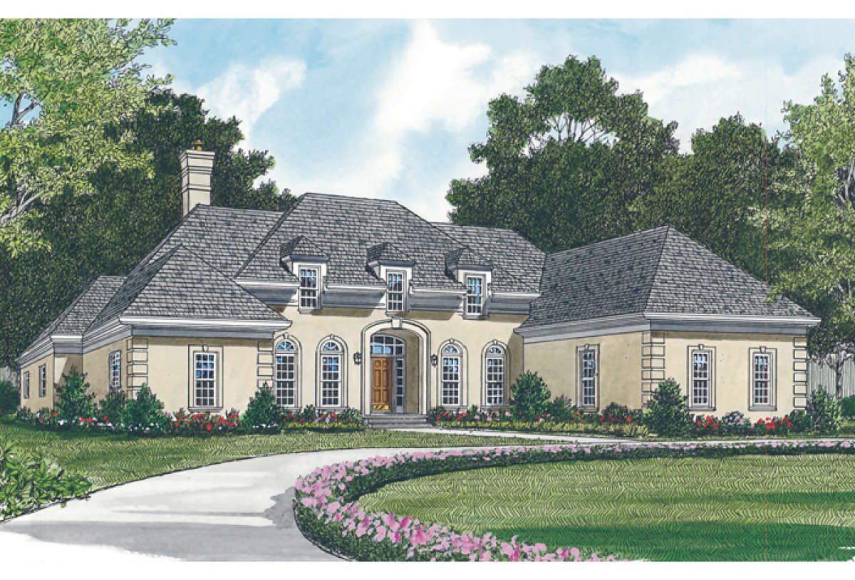 Luxury Plan: 2,500 Square Feet, 3 Bedrooms, 2.5 Bathrooms - 3323-00135