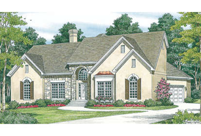 Traditional House Plan #3323-00137 Elevation Photo