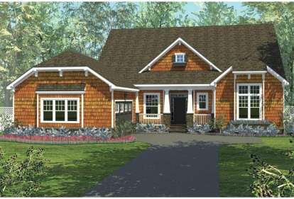 House Plan House Plan #12609 Front Elevation