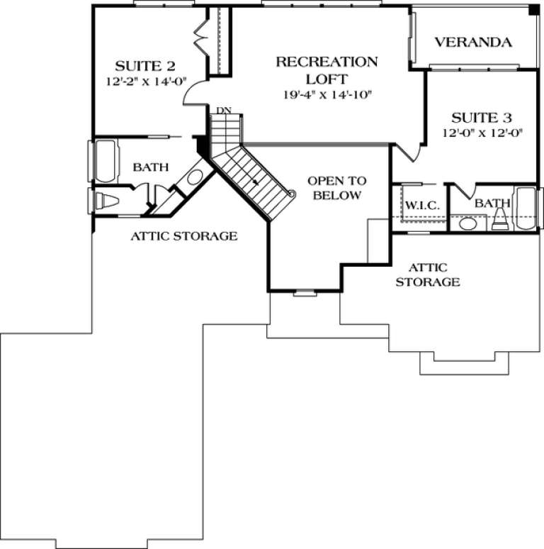 House Plan House Plan #12609 Drawing 2
