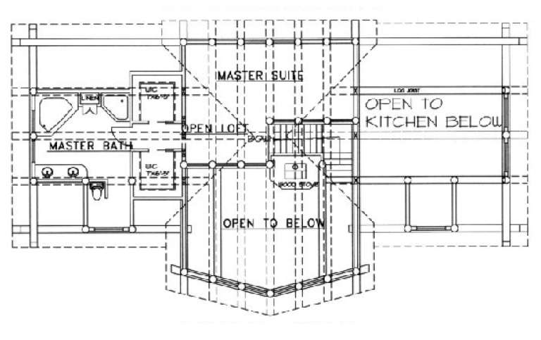 House Plan House Plan #1261 Drawing 2